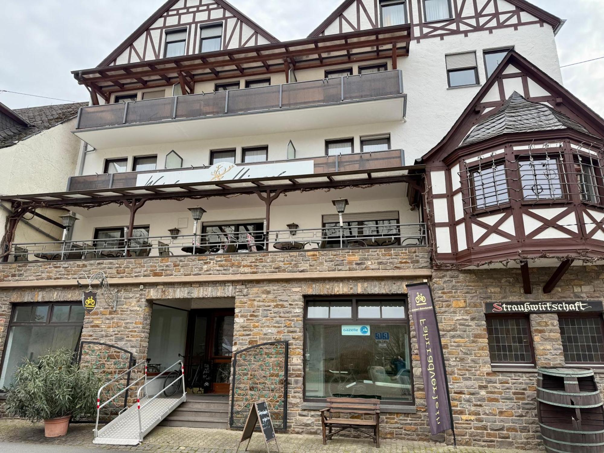 Hotel Weinhaus Hirschen Bruttig Zewnętrze zdjęcie